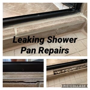 Shower pan repair 